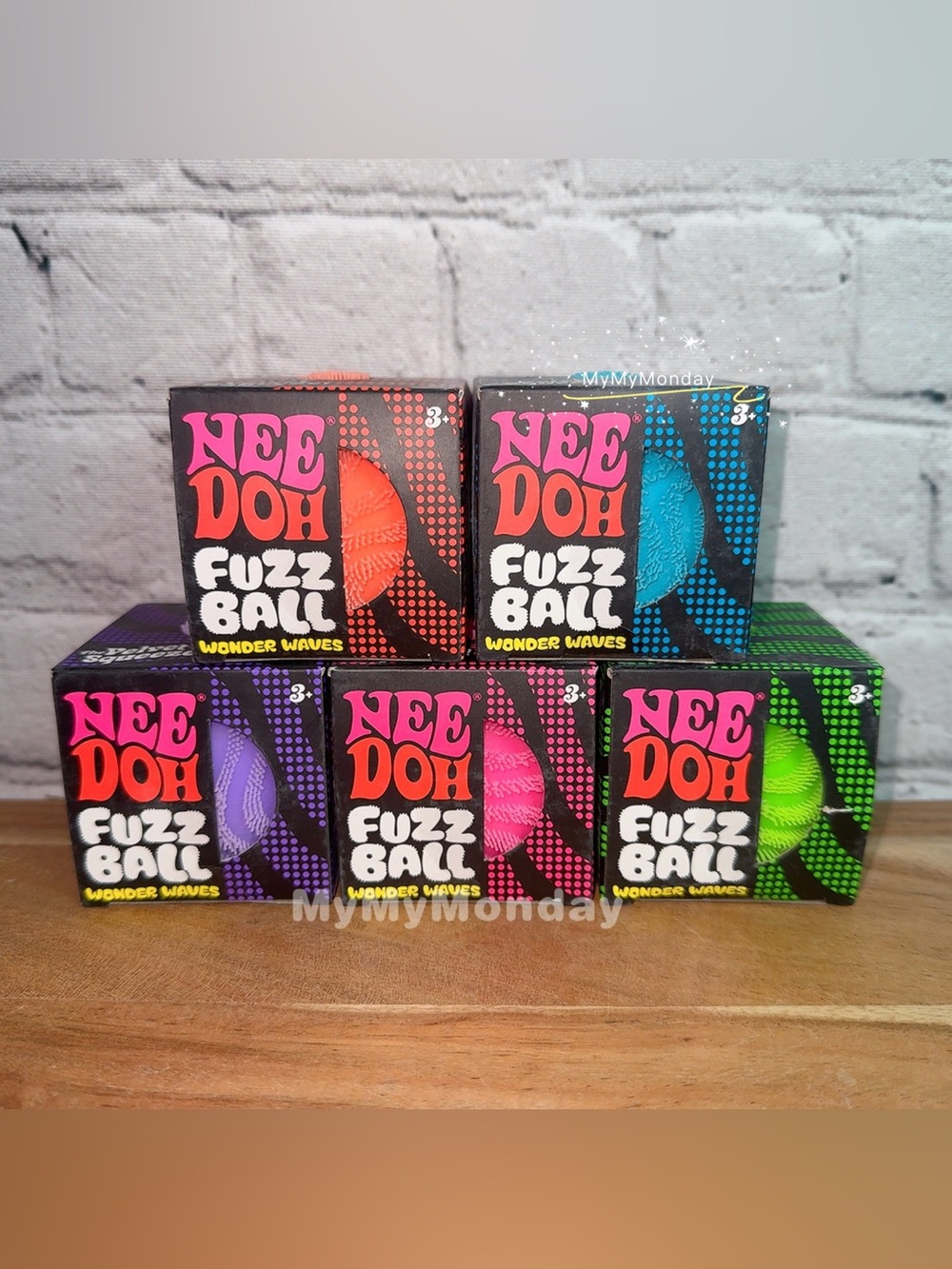 NeeDoh Fuzz Ball Bundle